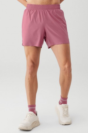 Alo Yoga 5'' Adapt Running Kratasy Panske Ruzove | Alo Yoga Slovensko SK-XWNESQ064