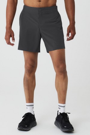 Alo Yoga 7'' Sport Kratasy Panske Tmavo Siva | Alo Yoga Slovensko SK-OPWYQM296