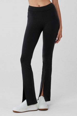 Alo Yoga Airbrush High-Waist Flutter Leginy Damske Čierne | Alo Yoga Slovensko SK-PRTZGJ160