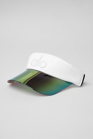 Alo Yoga Airlift Solar Visor Klobuk Biele | Alo Yoga Slovensko SK-ITLWSE391