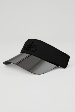Alo Yoga Airlift Solar Visor Klobuk Čierne | Alo Yoga Slovensko SK-RWVECU287