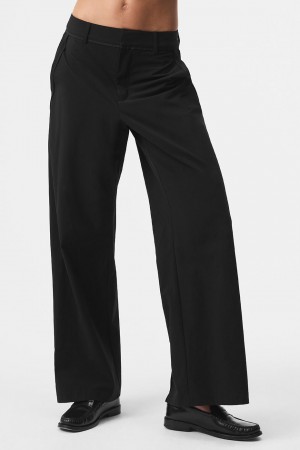 Alo Yoga All Out Trouser Nohavice Damske Čierne | Alo Yoga Slovensko SK-OCMQIG864