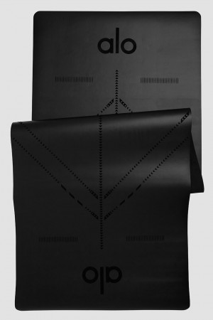 Alo Yoga Chakra Warrior Mat Podložky na Jogu Čierne | Alo Yoga Slovensko SK-UEFANK594