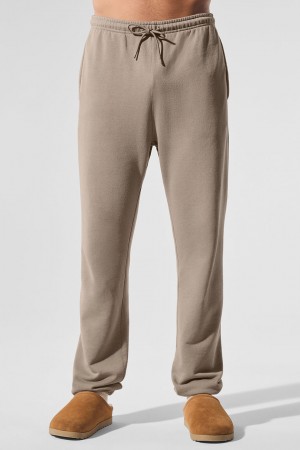 Alo Yoga Chill Vintage Wash Teplakove Nohavice Panske Modre Svetlomodrá | Alo Yoga Slovensko SK-NPLQZJ468