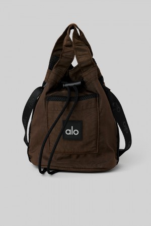 Alo Yoga Cross Body Taška Na Vedro Čierne | Alo Yoga Slovensko SK-SVHIDP078