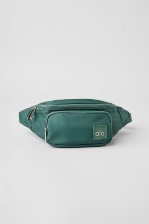Alo Yoga Explorer Fanny Pack Ladvinka Tmavo Zelene | Alo Yoga Slovensko SK-IYUAVJ905