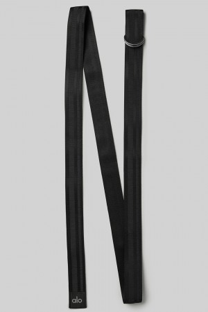 Alo Yoga Extra Long Yoga Strap Yoga Equipment Čierne | Alo Yoga Slovensko SK-APUEJQ632