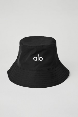 Alo Yoga Fundamental Bucket Klobuk Čierne | Alo Yoga Slovensko SK-WLFPMJ596
