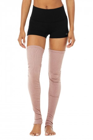 Alo Yoga Goddess Leg Warmers Ponozky Ruzove | Alo Yoga Slovensko SK-BXPEVF273