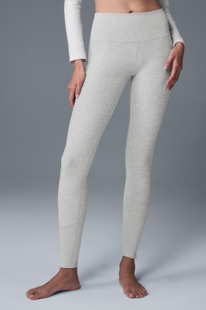 Alo Yoga High-Waist Alosoft Lounge Leginy Damske Siva | Alo Yoga Slovensko SK-QRPBJL153