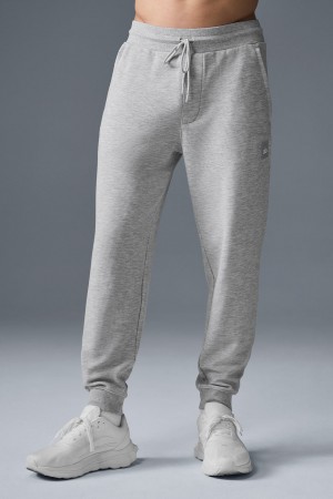 Alo Yoga Micro Waffle Fast Break Jogger Nohavice Panske Siva | Alo Yoga Slovensko SK-WZCPGS925