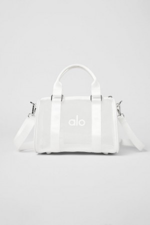 Alo Yoga Mini Sheer Duffle Táska Biele | Alo Yoga Slovensko SK-SMFKLU560