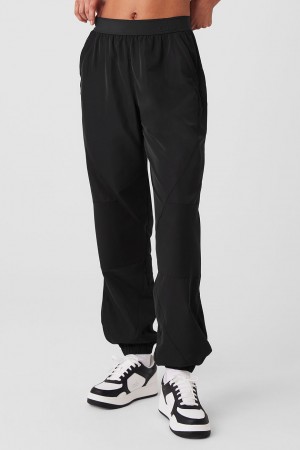 Alo Yoga Mixed Media Reinvention Jogger Nohavice Damske Čierne | Alo Yoga Slovensko SK-WDXHVK704