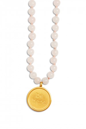 Alo Yoga Rose Quartz Mala Nahrdelnik Ruzove | Alo Yoga Slovensko SK-ZOPKAM519
