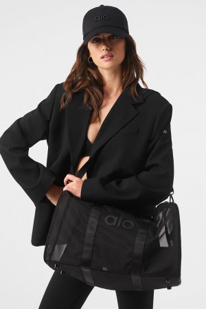 Alo Yoga Sheer Duffle Táska Čierne | Alo Yoga Slovensko SK-HEKOAY238