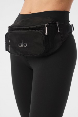 Alo Yoga Sheer Fanny Pack Ladvinka Čierne | Alo Yoga Slovensko SK-YRVBFX182