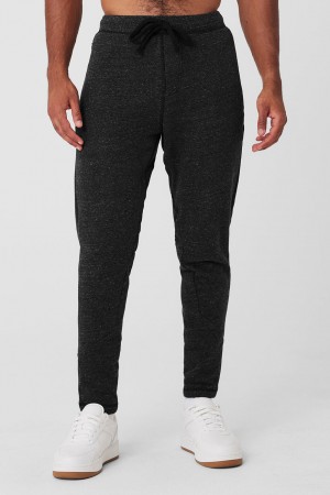 Alo Yoga The Triumph Teplakove Nohavice Panske Siva Čierne | Alo Yoga Slovensko SK-SDHWQP041