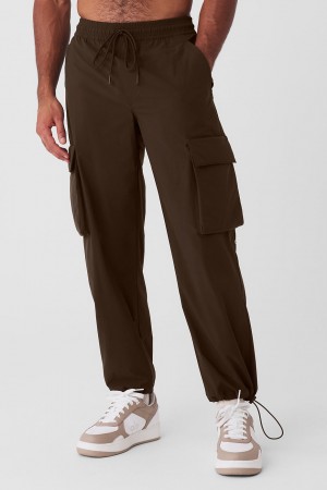 Alo Yoga Voyage Utility Cargo Nohavice Panske Hnede | Alo Yoga Slovensko SK-WIQGOE098