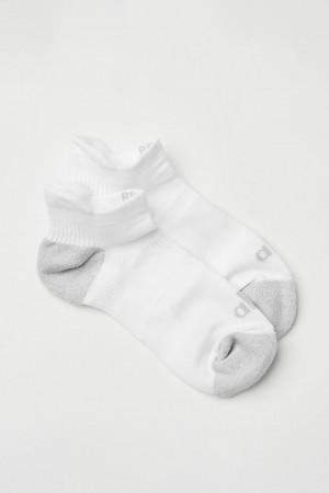 Alo Yoga Women's Performance Tab Ponozky Biele Siva | Alo Yoga Slovensko SK-GOVARB975