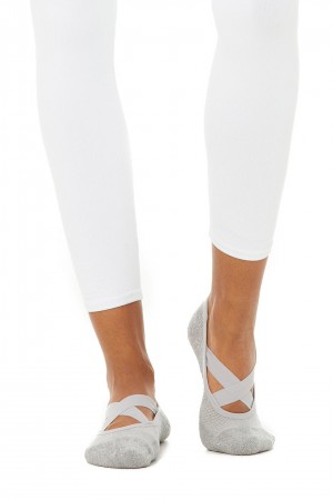 Alo Yoga Women's Pivot Barre Ponozky Siva | Alo Yoga Slovensko SK-CAJSNW432